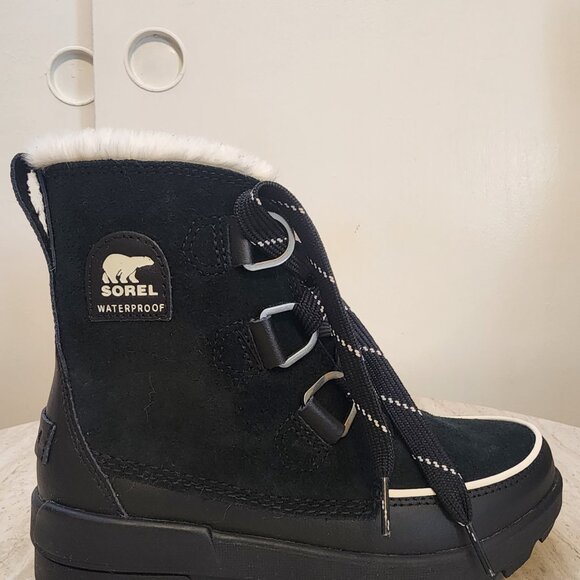 Sorel Womens Tivoli V Tall Waterpro Velvet Tan 6.5M - A036 - Picture 5 of 10